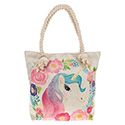 Tote Bag Floral Unicorn